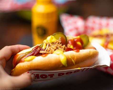The Best Hot Dog Toppings • Lous Kitchen Corner