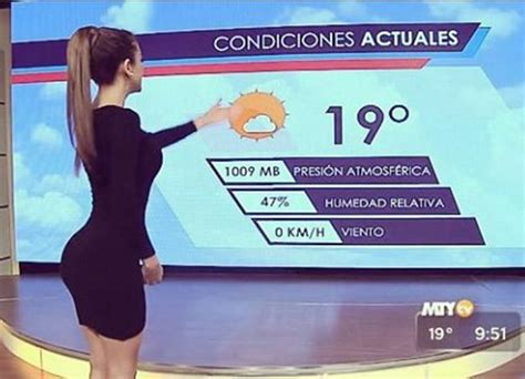 Worlds Sexiest Weathergirl Delights Fans With Racy Video Of Her