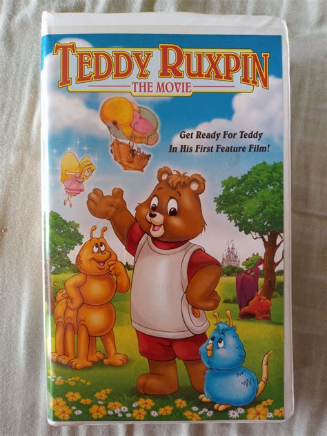 Teddy Ruxpin The Movie VHS Tape 1999 Clamshell Etsy