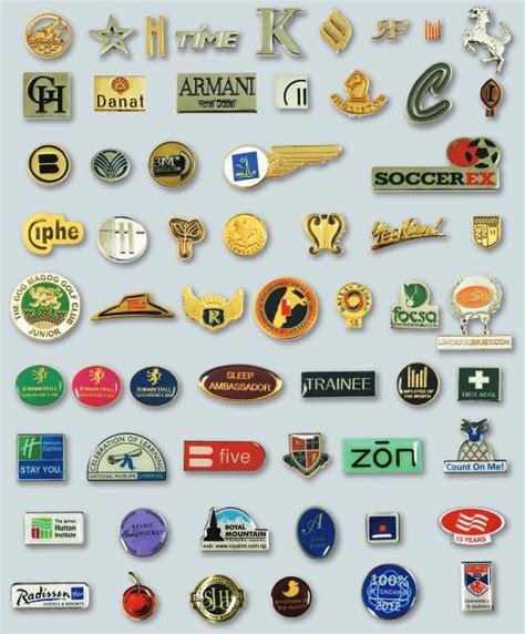 Lapel Pins And Enamel Badges Corporate Insignia Staff Name Badges