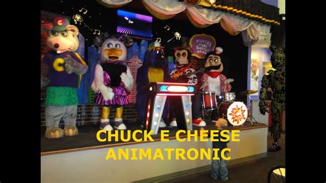 Creepy Chuck E Cheese Animatronics Youtube