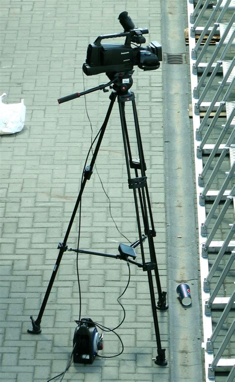 Video Camera On Tripod Free Stock Photo Public Domain Pictures