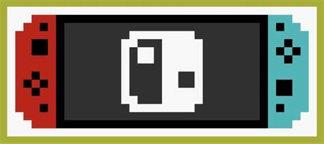 Made A Pixel Art Of The Nintendo Switch Its A Simple Design But I