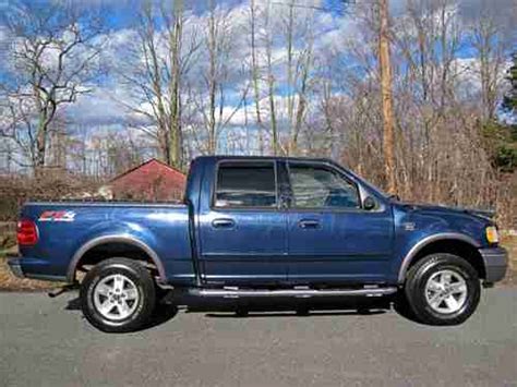Purchase Used 2003 Ford F150 4x4 Super Crew Cab Runs Great No Reserve