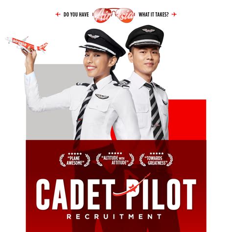 Fly Gosh Airasia Pilot Recruitment Cadet Pilot 2019