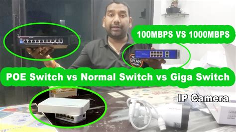 Poe Switch Vs Normal Switch Normal Switch Vs Gigabit Switch Poe