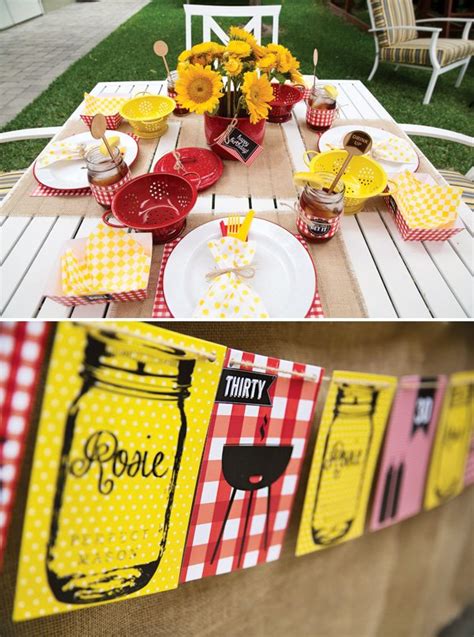 Alibaba.com offers 322 backyard party ideas products. Rustic Backyard 30th Birthday Barbecue {Summer Grilling ...