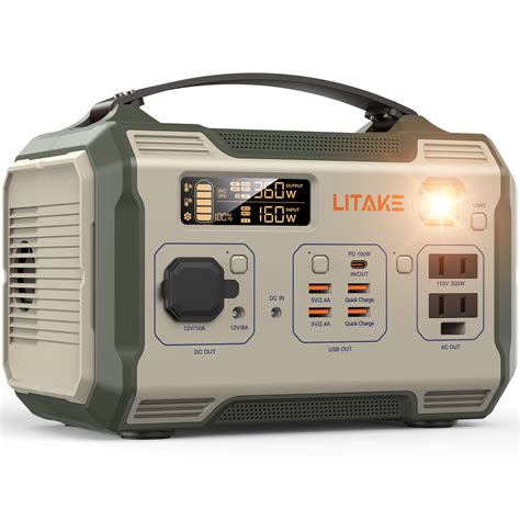 Buy Litake Portable Power Station 281wh75600 Mah Portable Generator