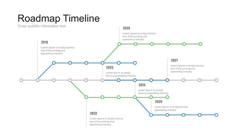 Product Roadmap Template Powerpoint Download Template Power Point 2020