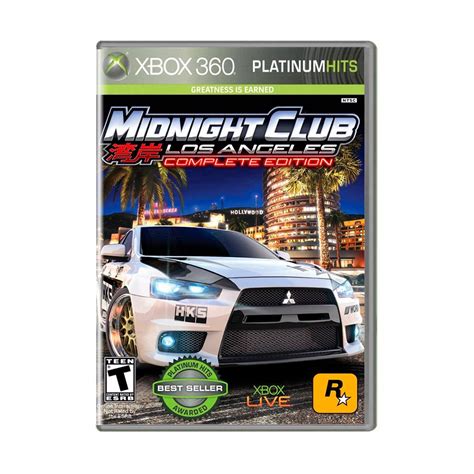 Jogo Midnight Club Los Angeles Xbox 360 Loja Sport Games