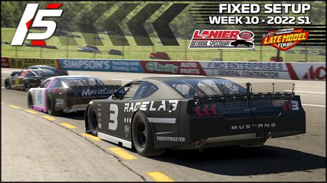 Super Late Models Lanier National Speedway Iracing Youtube