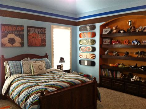 We may earn commission on some of the items you choose to buy. Vintage Sports Boys Room - Project Nursery