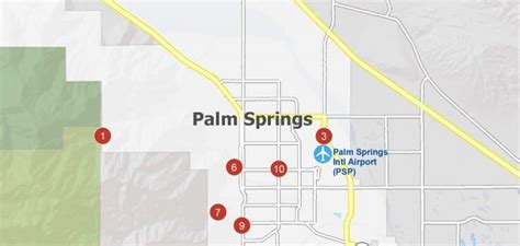 Palm Springs Map Collection California Gis Geography