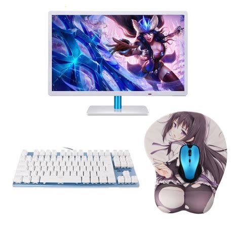 Anime 3d Mouse Pad Sexy Beauty Hips Design Silicone Mouse Pad Creative Wrist Rest Support In