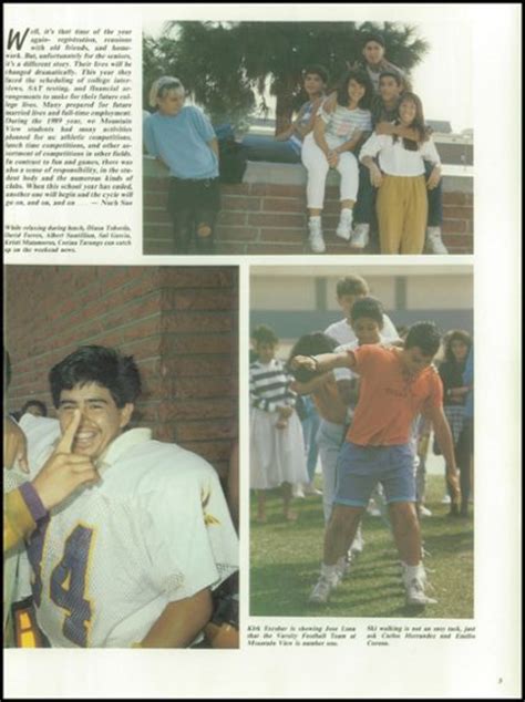 Explore 1989 Mountain View High School Yearbook El Monte Ca Classmates