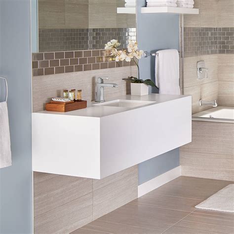 Sinks start at around $60 (the model below is $75 from american standard and available at home depot) and can go up to $700 or so. Townsend Under-counter Bathroom Sink | American Standard