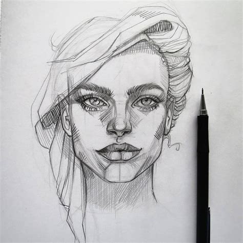 Pencil Sketch Artist Ani Cinski Artwoonz Sketchbook Drawings
