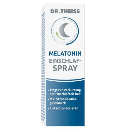 Für einen angenehmen geschmack sorgen pfefferminzöl & zitronenöl. Dr. Theiss Melatonin Einschlaf-Spray 50 ml | Medicaria ...