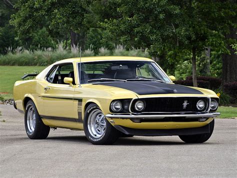 1080p Free Download 1969 Ford Mustang Boss 302 1st Gen Coupe V8