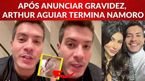 Arthur Aguiar Termina Namoro Dias Ap S Anunciar Gravidez Youtube