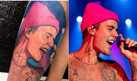 Fã Eterniza Com Tatuagem Show De Justin Bieber No Rock In Rio Música