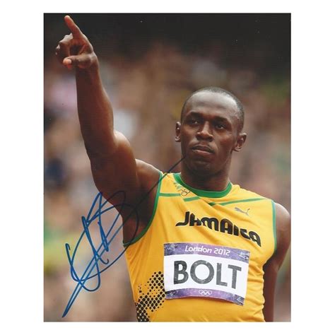 Usain Bolt Autograph