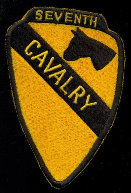 Us Army 7th Seventh Cavalry Regiment Patch N 28 Ebay