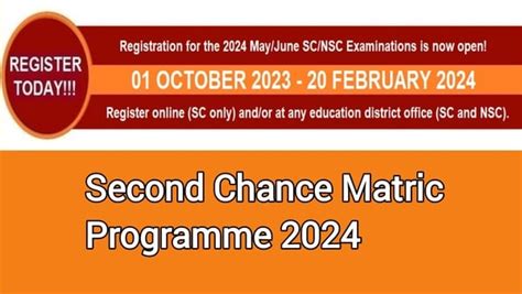Registrations For The 2024 Mayjune Nscsc Examinations Are · Varsity Wise🎓