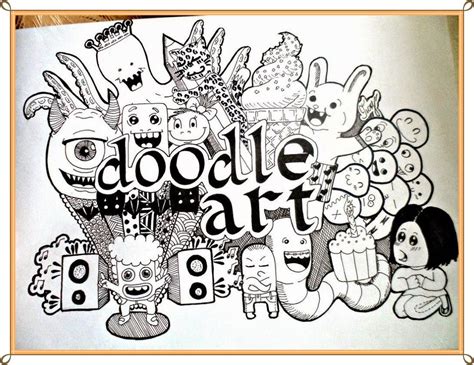 Gambar Doodle Art Bagi Pemula Doodle46