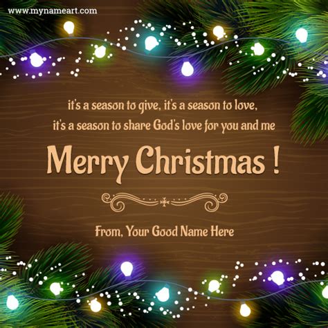 Merry Christmas Greetings 2018 Editable Christmas Card