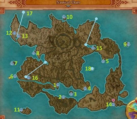 Dragon Quest Map Locations