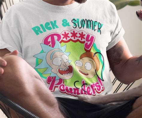 Rick And Summer Pussy Pounders T Shirt Episode 3 Etsy