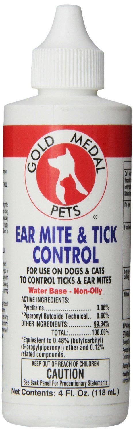 He was the best cat i've ever been blessed to have in my life. Remedy + Recovery Gold Medal Ear Mite Tick Control 4 oz ...