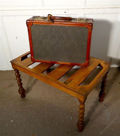 Victorian Oak Luggage Rack Suitcase Stand Antiques Atlas