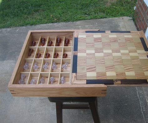 Chess Board And Storage Box 16 Steps Instructables