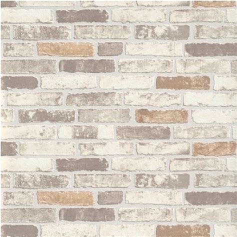 Fleece wallpapers are attached to the wall with special glue. Erismann Brix Brick Effect Wallpaper 6703-11 - Beige | I ...