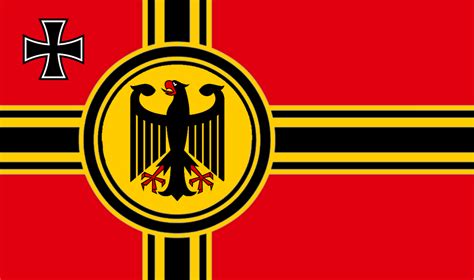 the flag of germany in the stile of the ww2 german naval ensign r vexillology