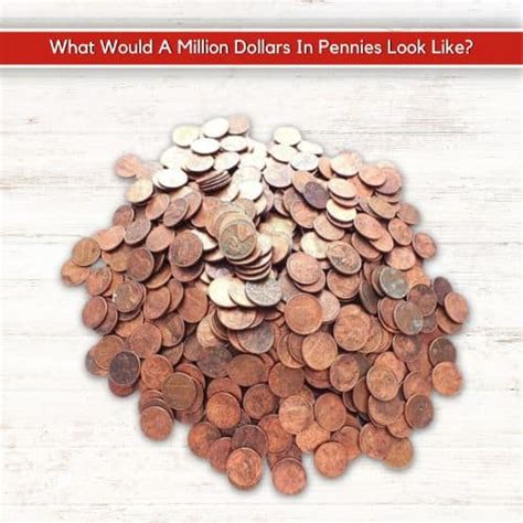 What Would A Million Dollars In Pennies Look Like Chronicle Collectibles