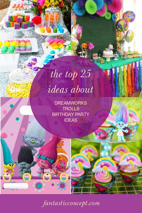 The Top 25 Ideas About Dreamworks Trolls Birthday Party Ideas Home
