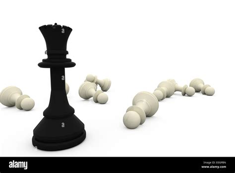 Fallen Queen Chess Piece High Resolution Stock Photography And Images