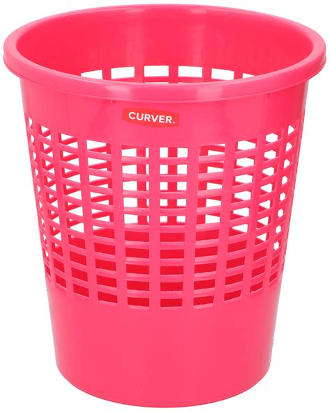 Curver Colourful Plastic Waste Basket Home Plasticdustbin Rubbish Bins