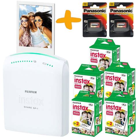 Fuji Instax Share Sp 1 Instant Photo Printer For Iphone And Android