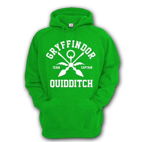 Gryffindor Quidditch Inspired Hoodie All Sizes And Colours S 2xl T