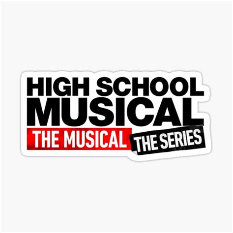 High School Musical The Musical The Series Sticker By Zanna7 Redbubble
