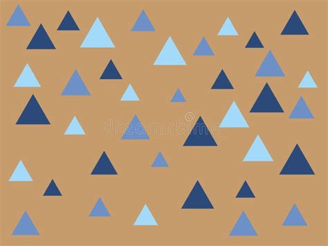 Abstract Geometric Background Texture With Triangles In Flat Design