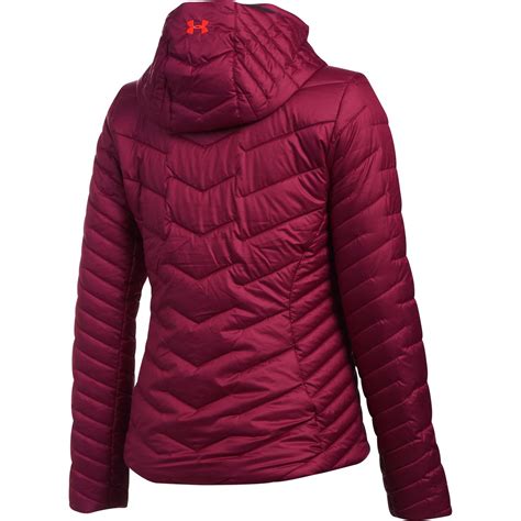 Under Armour Coldgear Reactor Hooded Jacket Womens Clothing