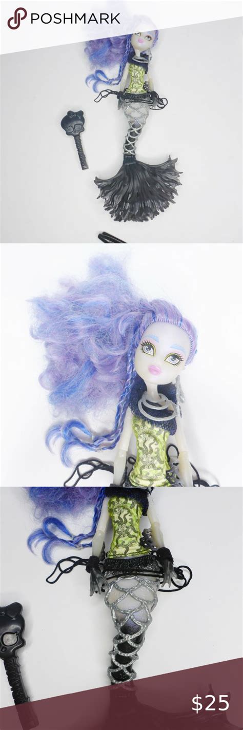 Mattel MONSTER HIGH Doll SIRENA VON BOO Doll Freaky Fusion Mermaid