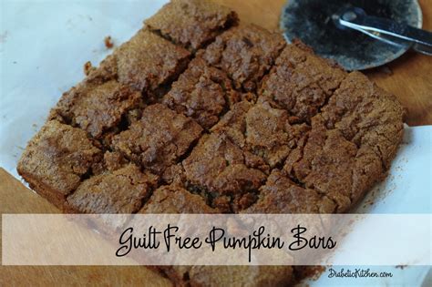 I am diabetic and want to see if it fits my dietary needs. Pumpkin Bars