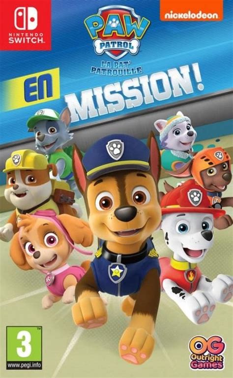 Acheter Paw Patrol La Pat Patrouille En Mission Nintendo Switch