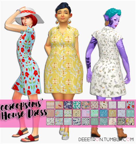 Sims 4 Ccs The Best Dress By Deeetron